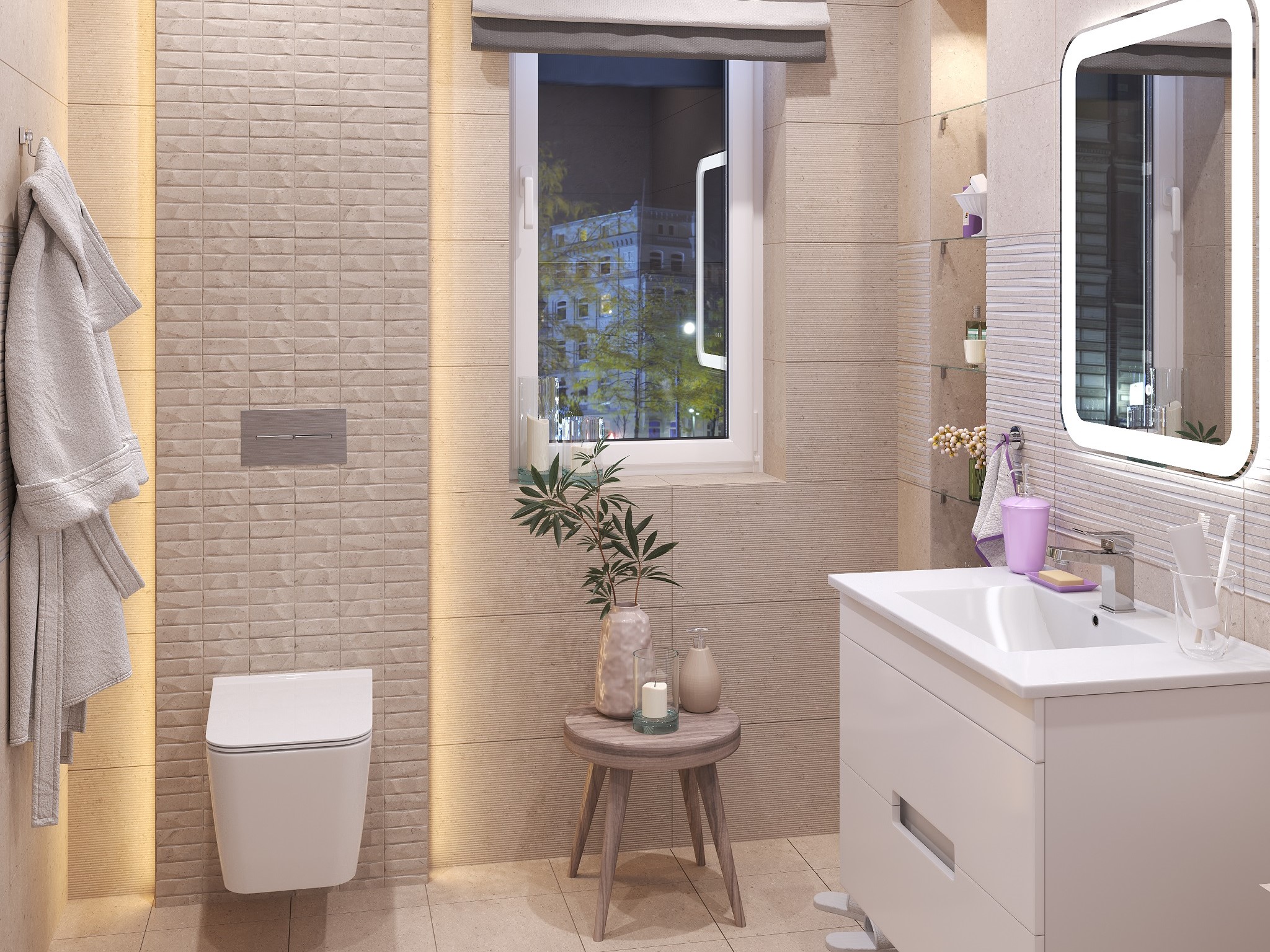 На пол Rockberry Beige F - фото 4