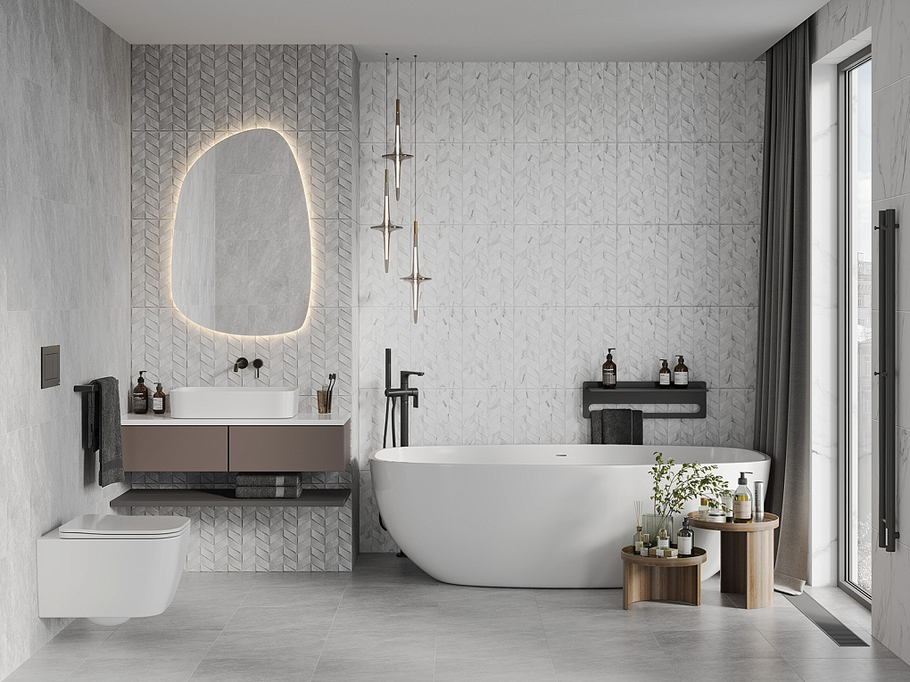 010400001121 На пол Нова Серый КГ 01 40х40 - фото 7