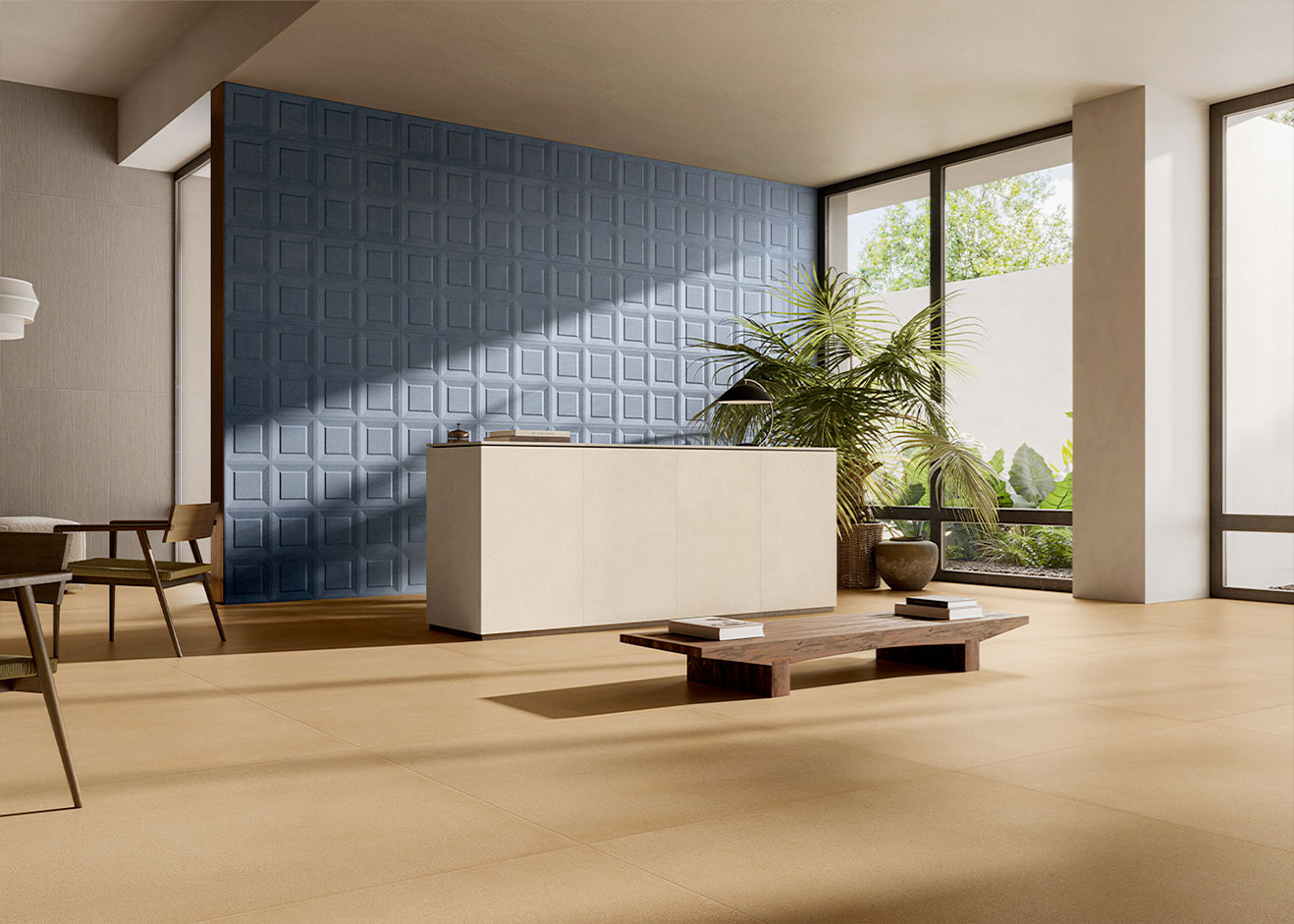 RK87 На стену Namib Ribbed Earth R 60x120 - фото 7