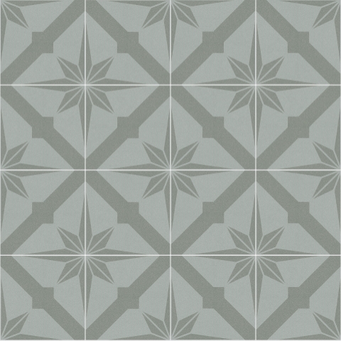 4FDL На пол Bali Bangli Turquesa R10 20x20 - фото 2