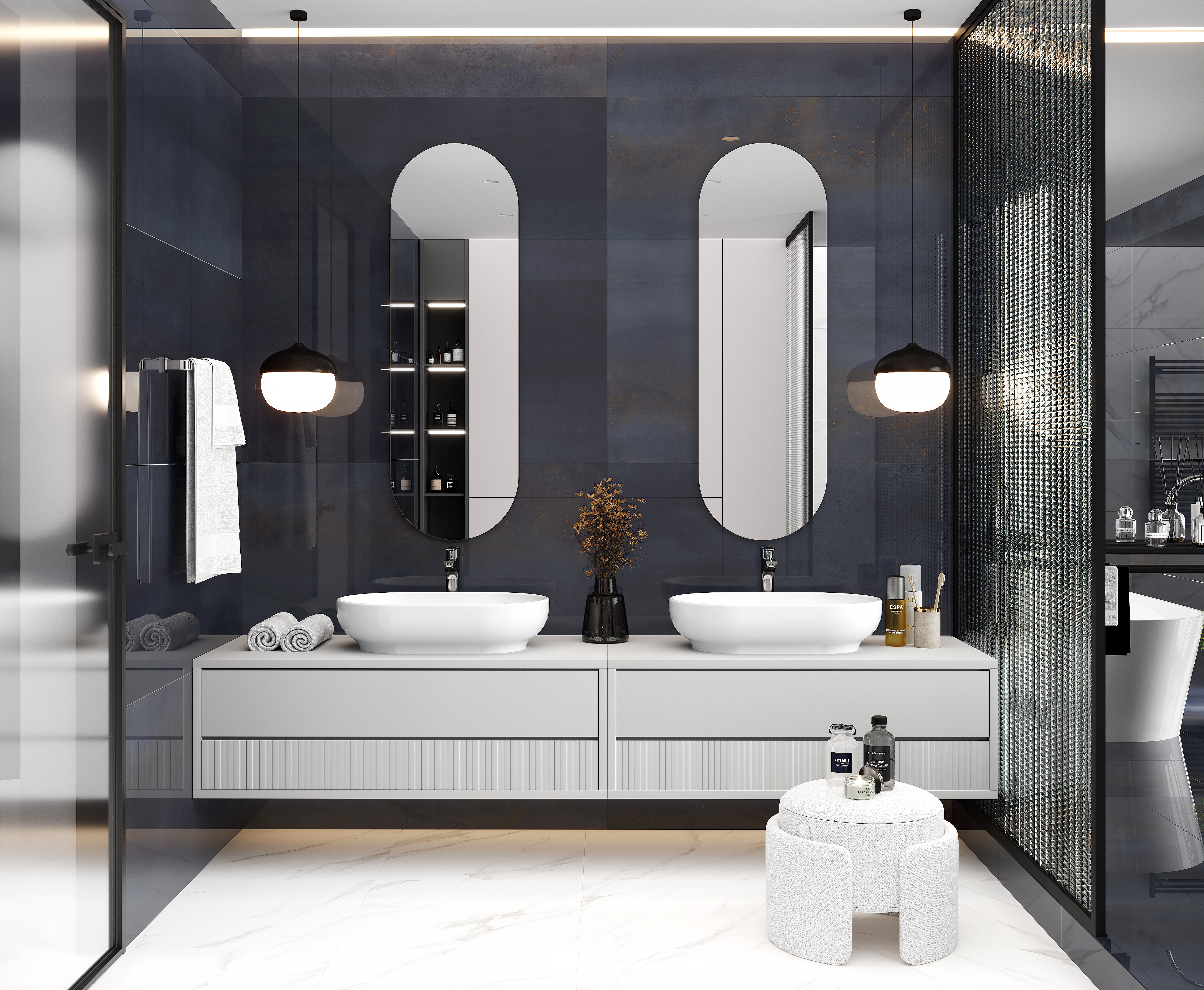 Лапарет Cast Navy