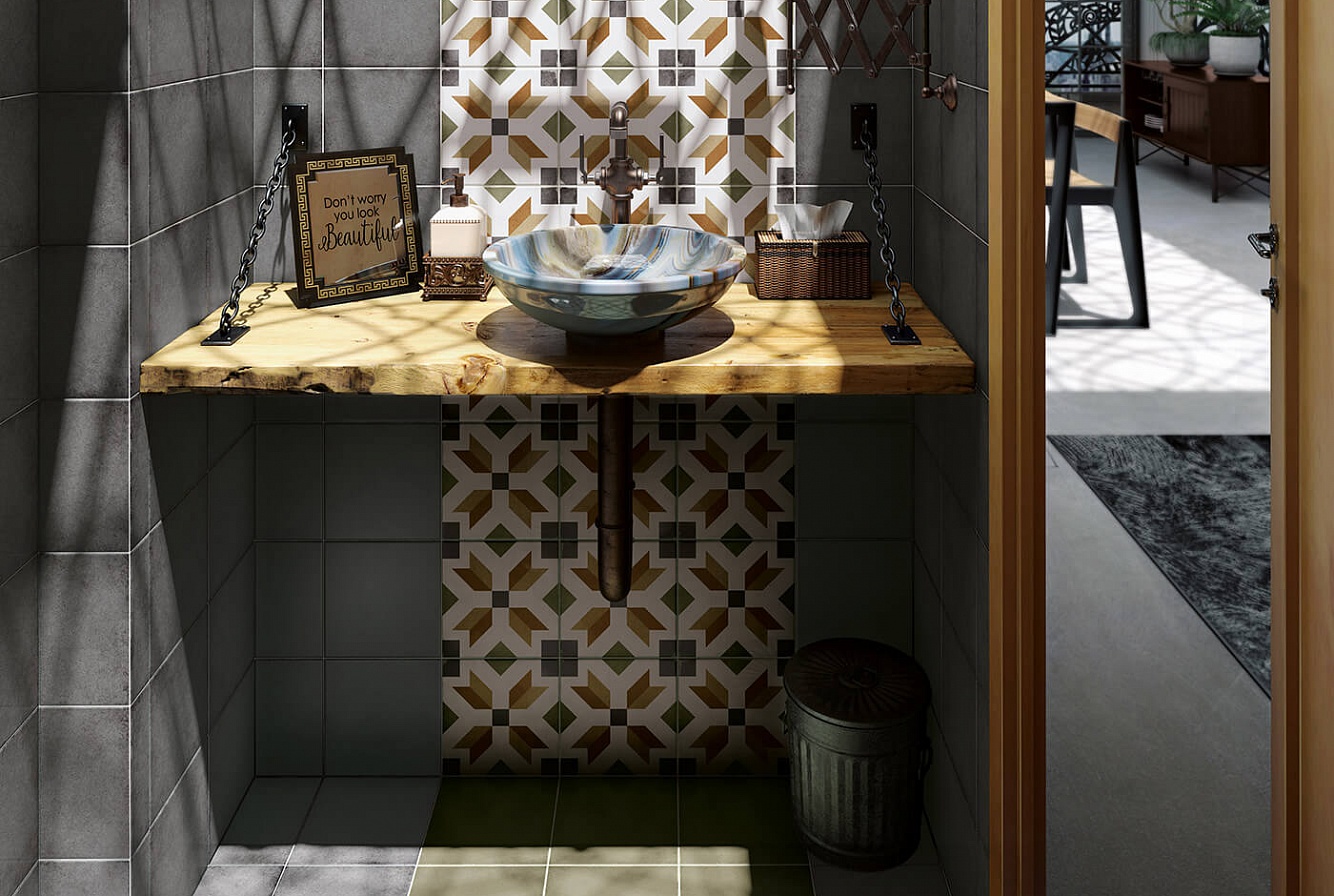 24394 На пол Art Nouveau Burgundy - фото 13