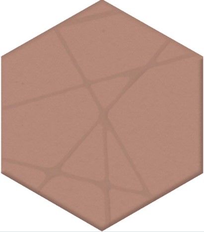 OS/E241/63011 Декор Агуста Розовый Матовый 6x5.2 - фото 8