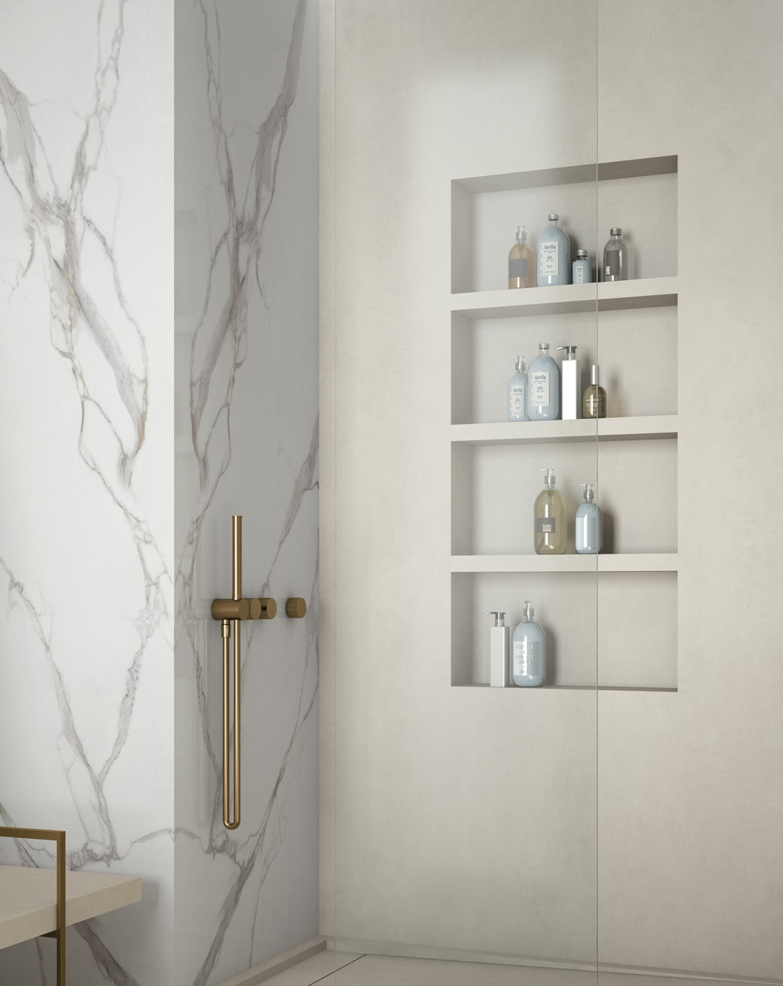 101769 На пол Marble MB22 Calacatta Viola Lev 12mm 162x324 - фото 18