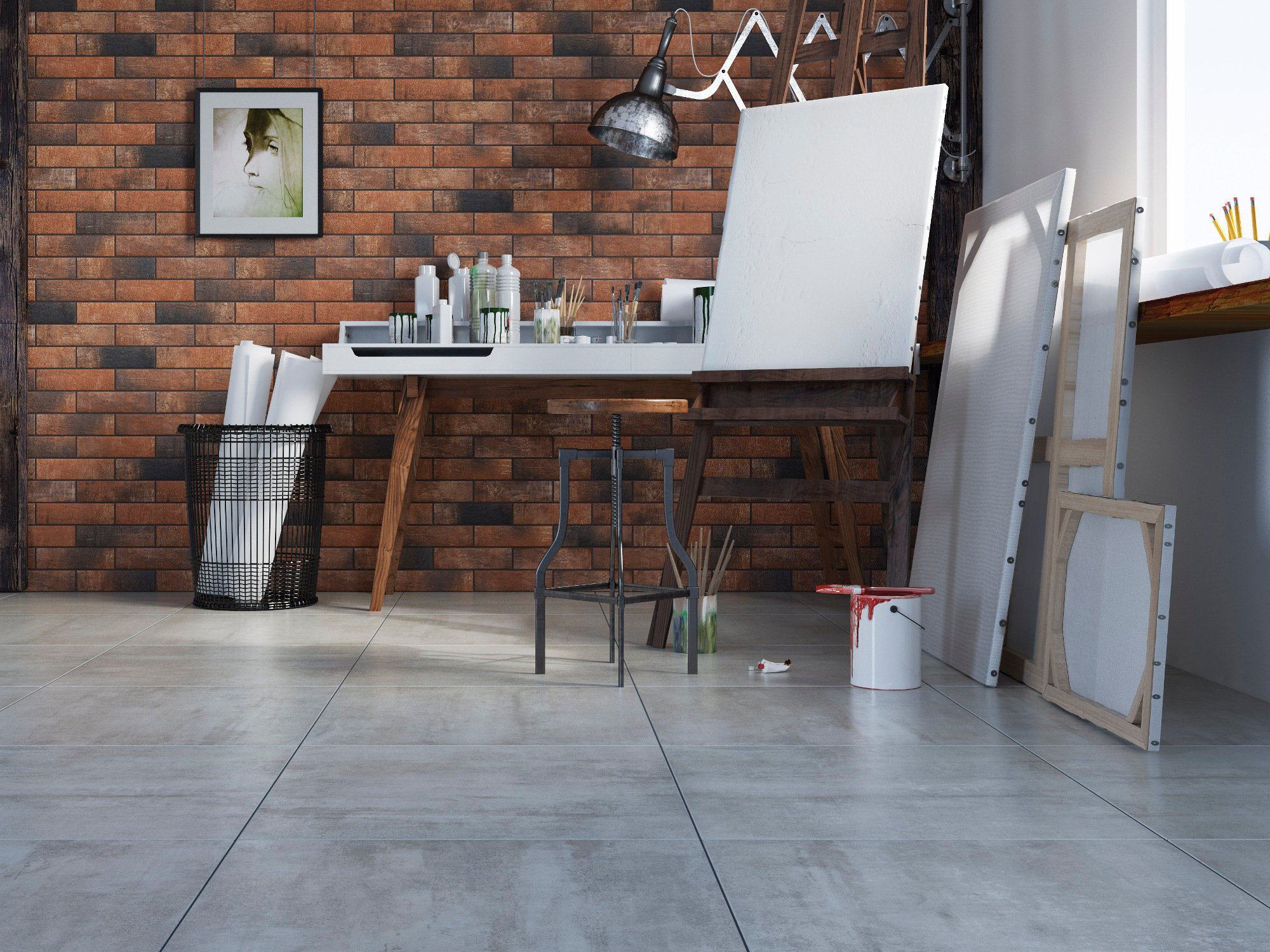 На стену Loft Brick Curry 24.5x6.5 - фото 3