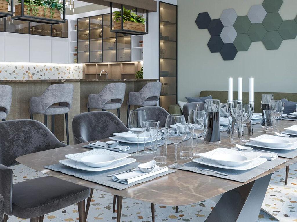 07695-0001 На пол Terrazzo Mix Glossy - фото 6