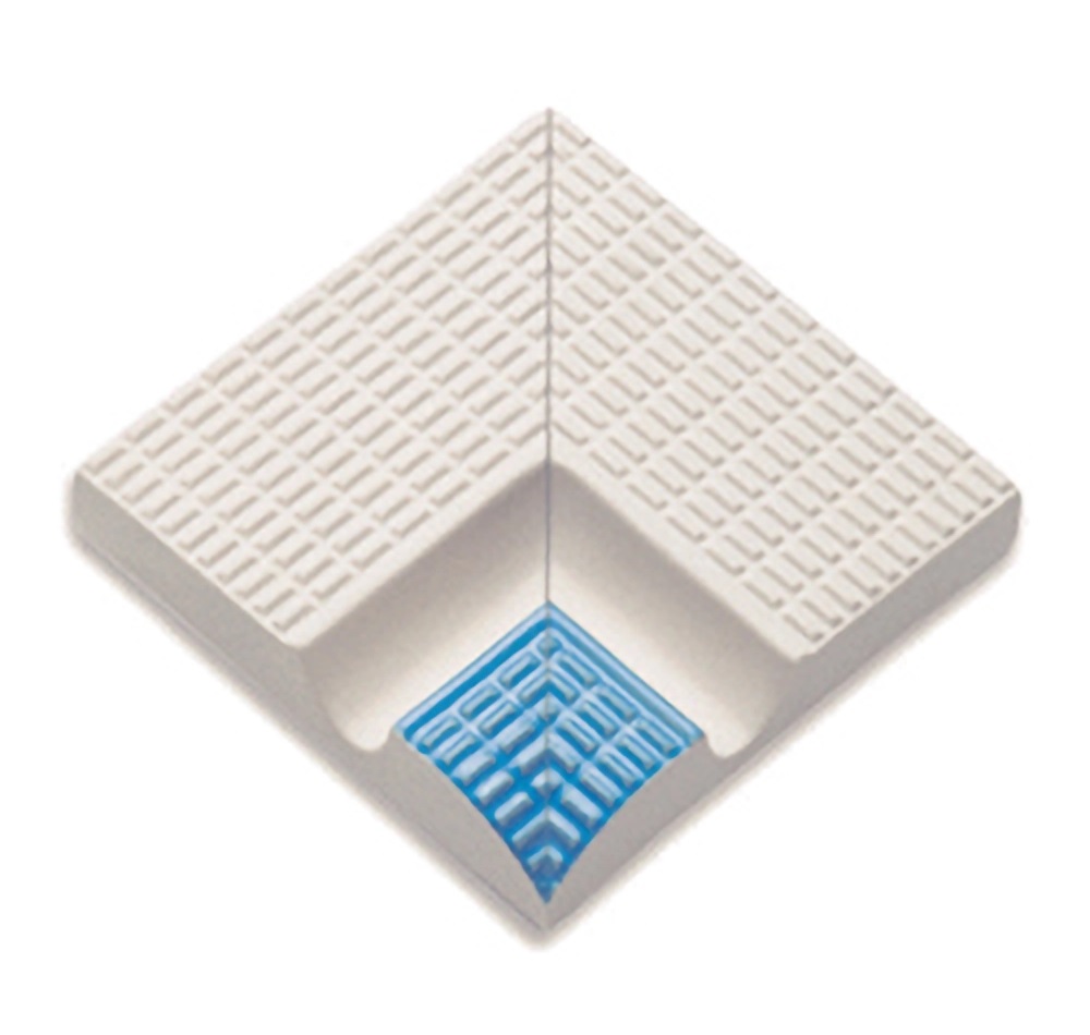 30201 Бордюр Olympic Series Внутренний угол поручня с сетчатой поверхностью Light Blue 12x12