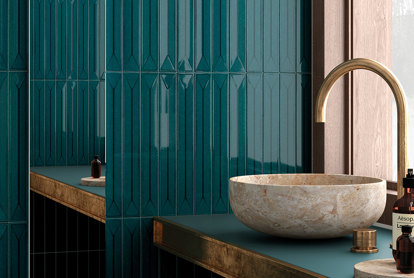 31151 На стену Vitral Axis Pink 5x40 - фото 5