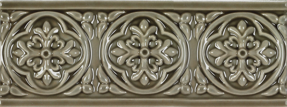 ADST4004 Бордюр Studio Relieve Palm Beach Eucalyptus