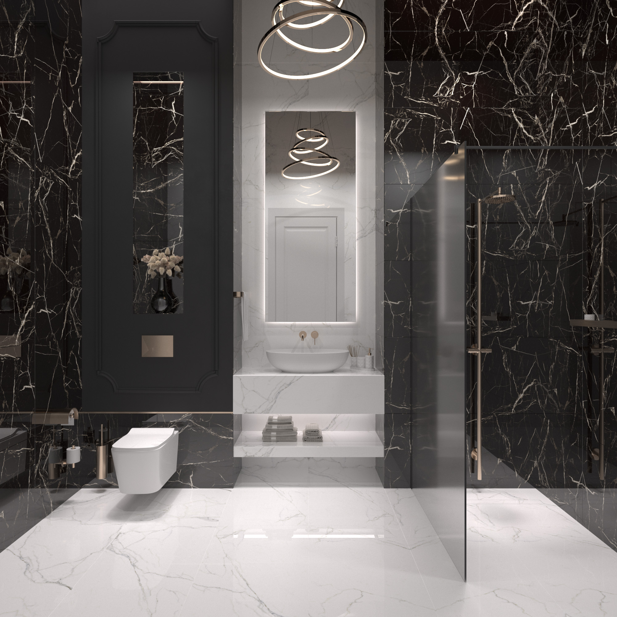 Arcadia Ceramica Black Spinder