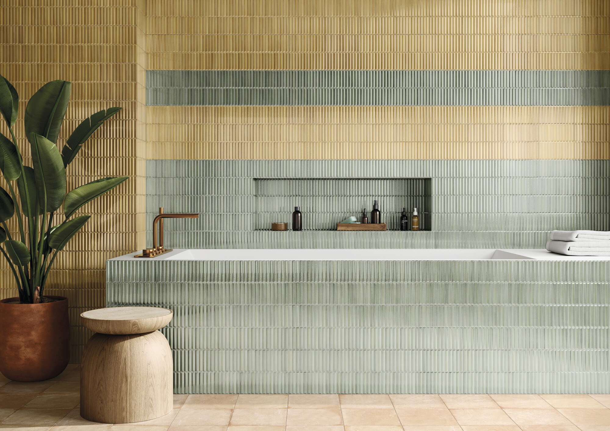 41890 На стену Crisp Gold 20x20 - фото 9