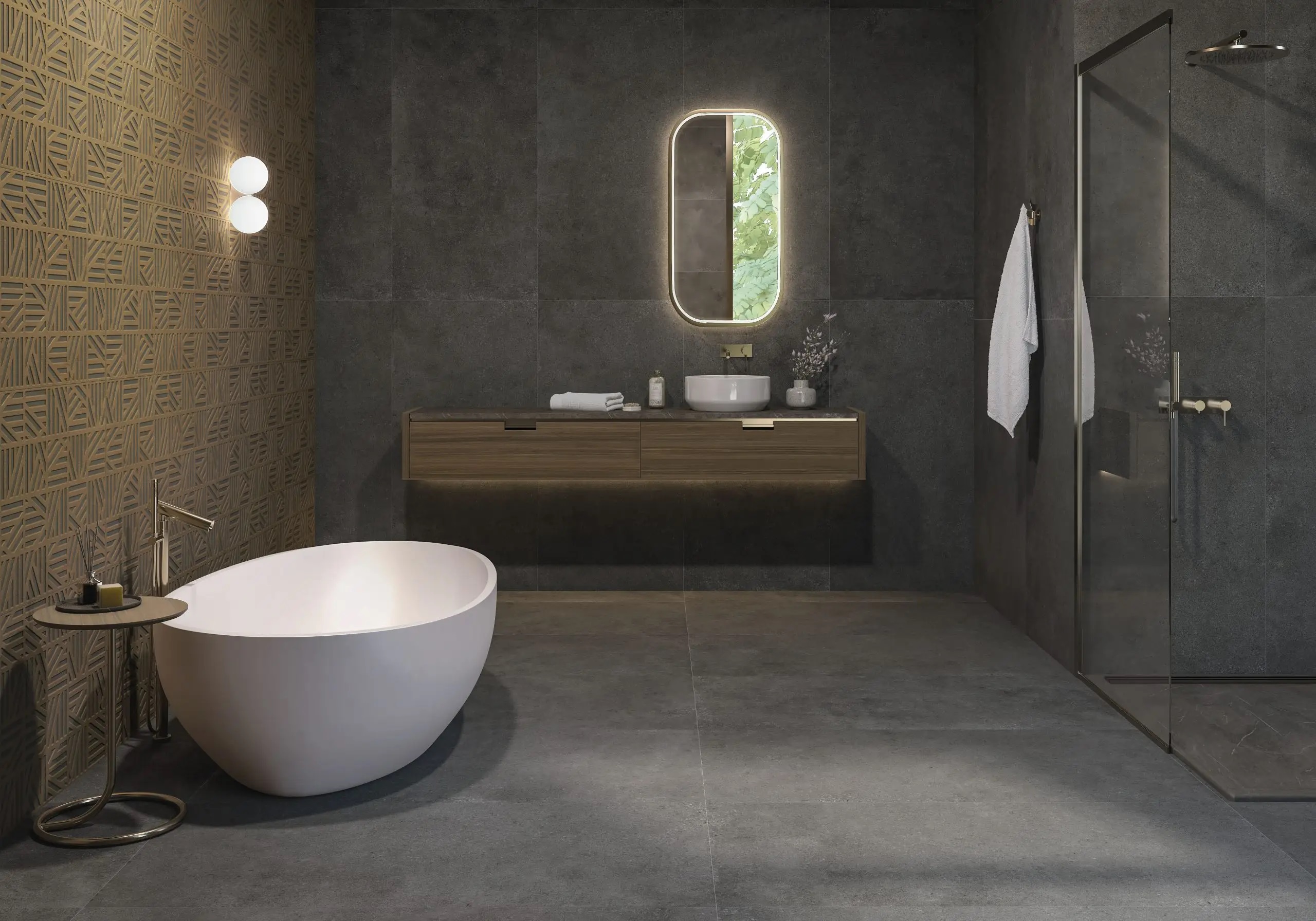 На пол Creative Concrete Сast Matt RC 60x120 - фото 2