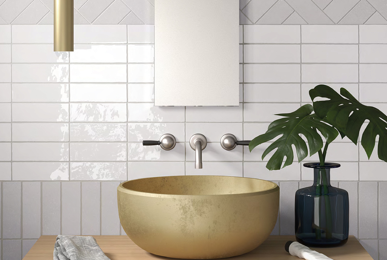 30682 На стену Fango Aquamarine Gloss 5x15 - фото 13