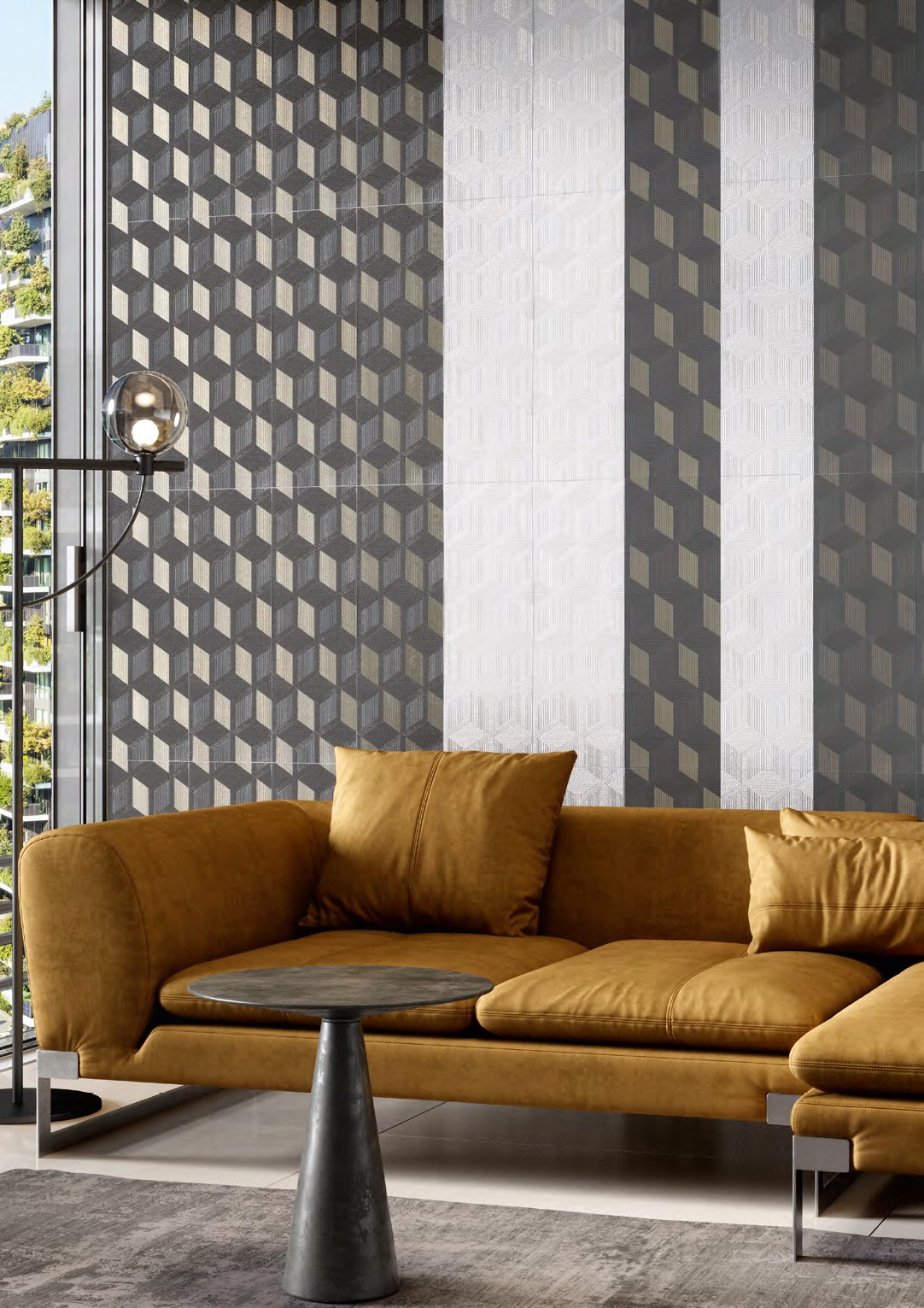 HGD/B428/12144R Декор Морандо Серый темный обрезной - фото 2