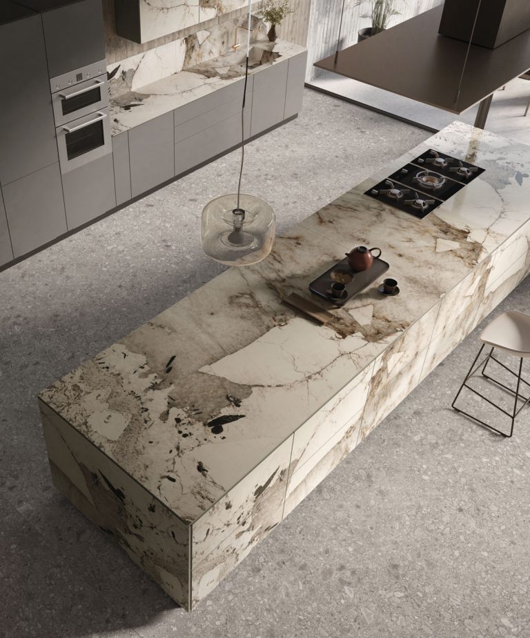 BEY7 На пол Onice OC05 Thunderstorm Polished 6mm 160x320 - фото 35