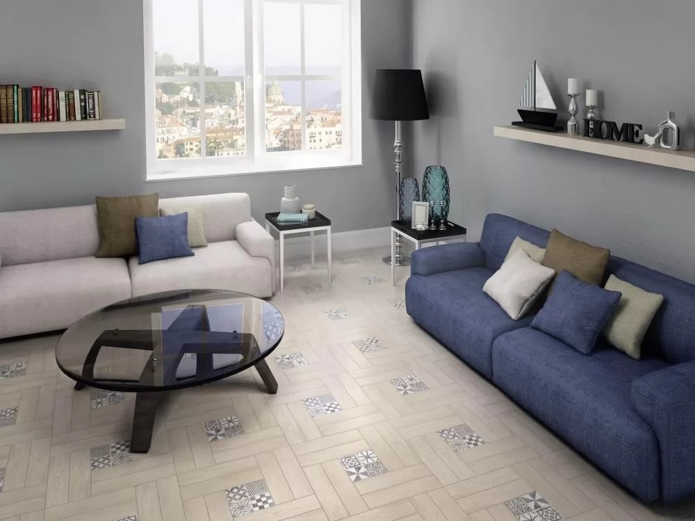 STG/A404/1266 Декоративная вставка Амальфи Орнамент коричневый 4 9.8х9.8 - фото 7