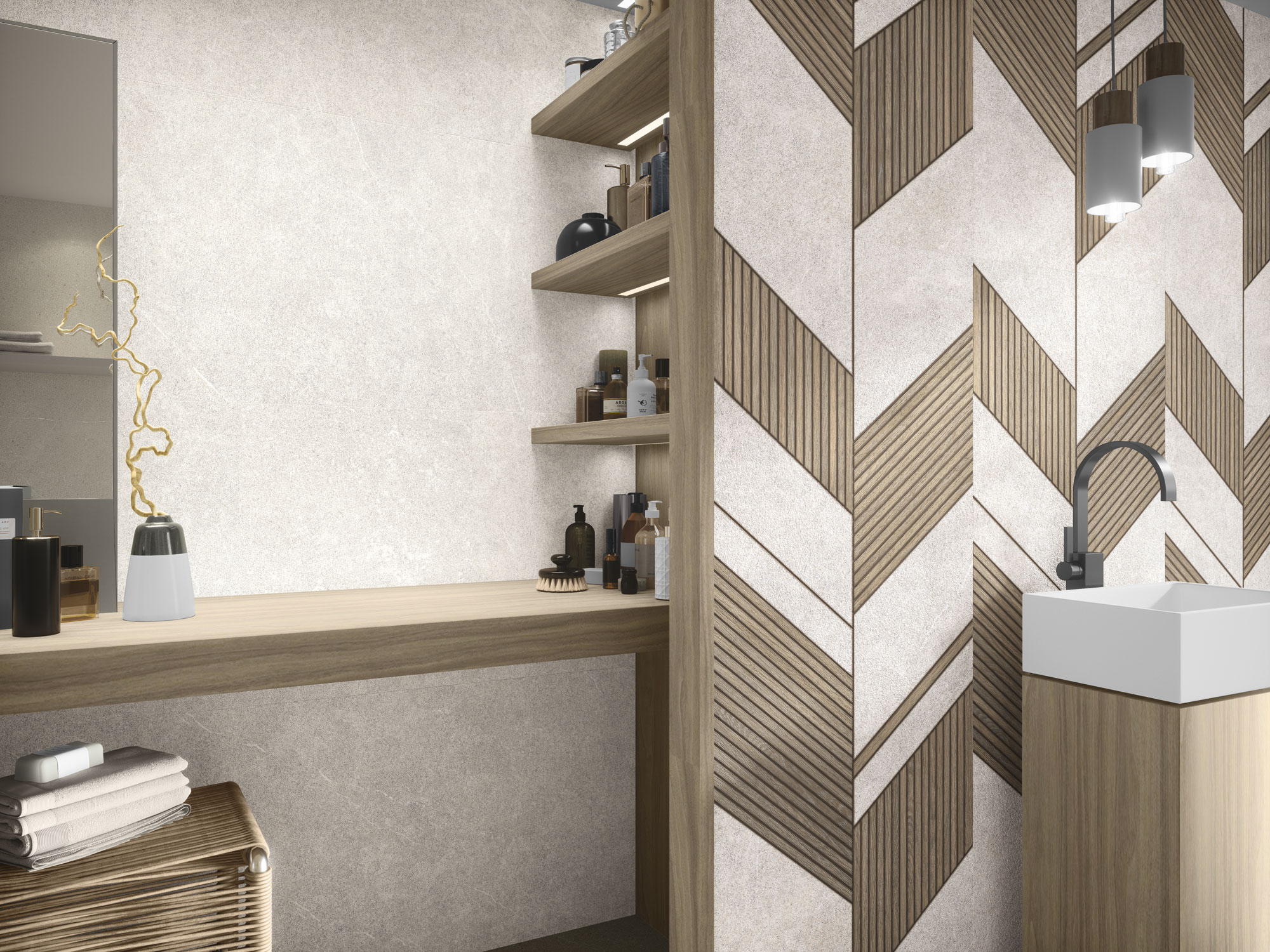 На стену Soller 9551 Blanco Relieve Nau Rect 30х90 - фото 8