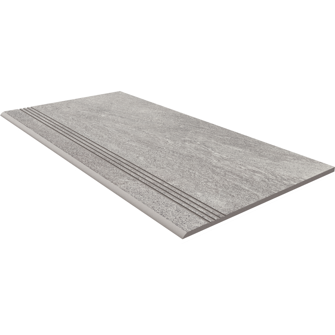 Ступень Tramontana TN01 Grey Неполированная с насечками 60x30