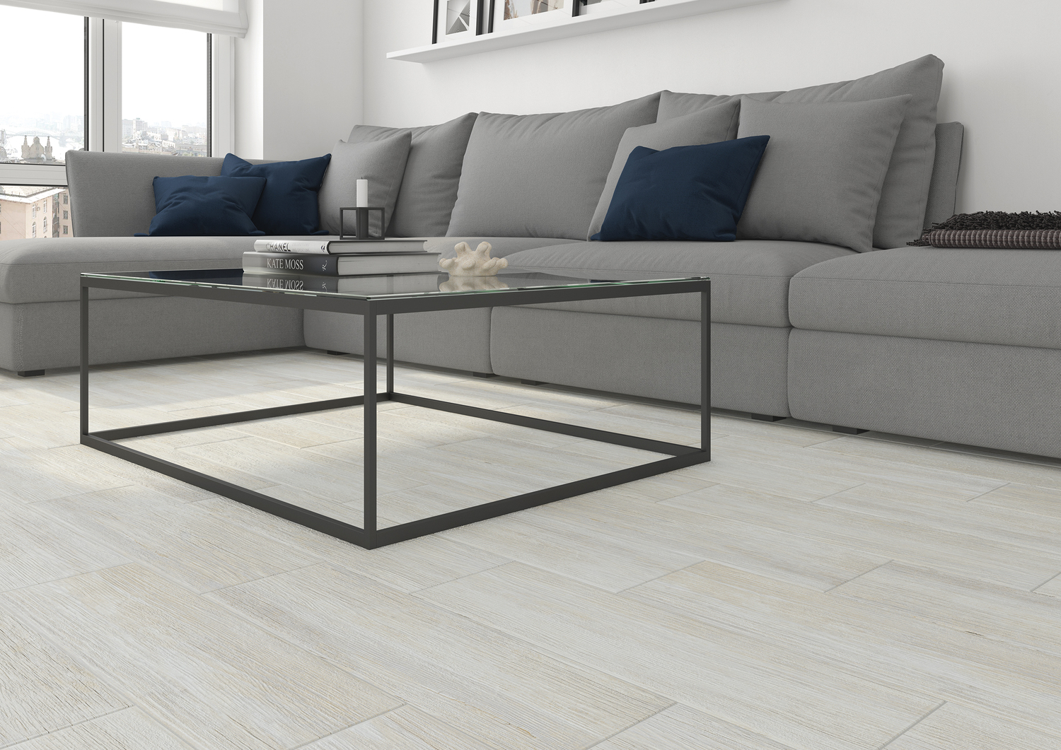 C-FF4M052D На пол Finwood Белый 18.5x59.8 - фото 14