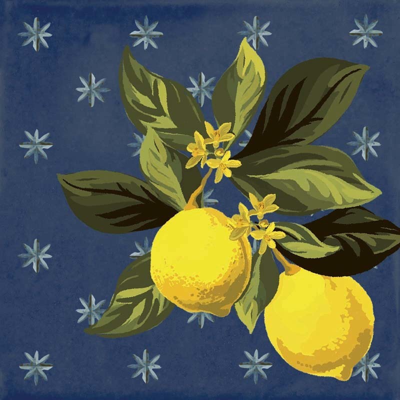 Декор Vita Giardino Blu mix luc - фото 20