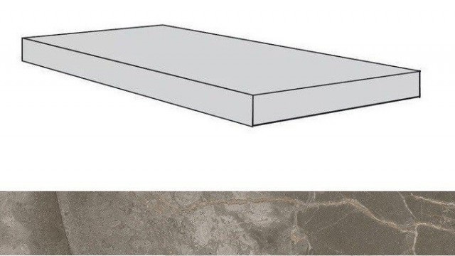 620070001781 Ступень Allure Grey Beauty Scalino Angolare Dx Lap 33x160