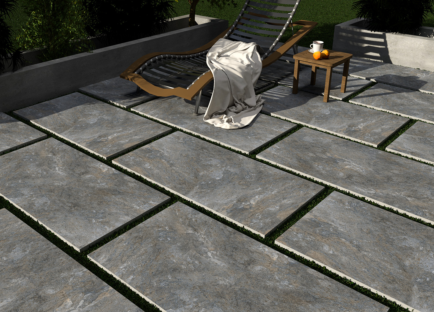 6FMD1868 На пол Loren Dark Grey Matt 20mm 60x60 - фото 2