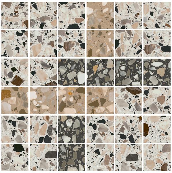 SG6532/MM На пол Бричиола 2 Мозаичный Лаппатированный 30x30 - фото 2