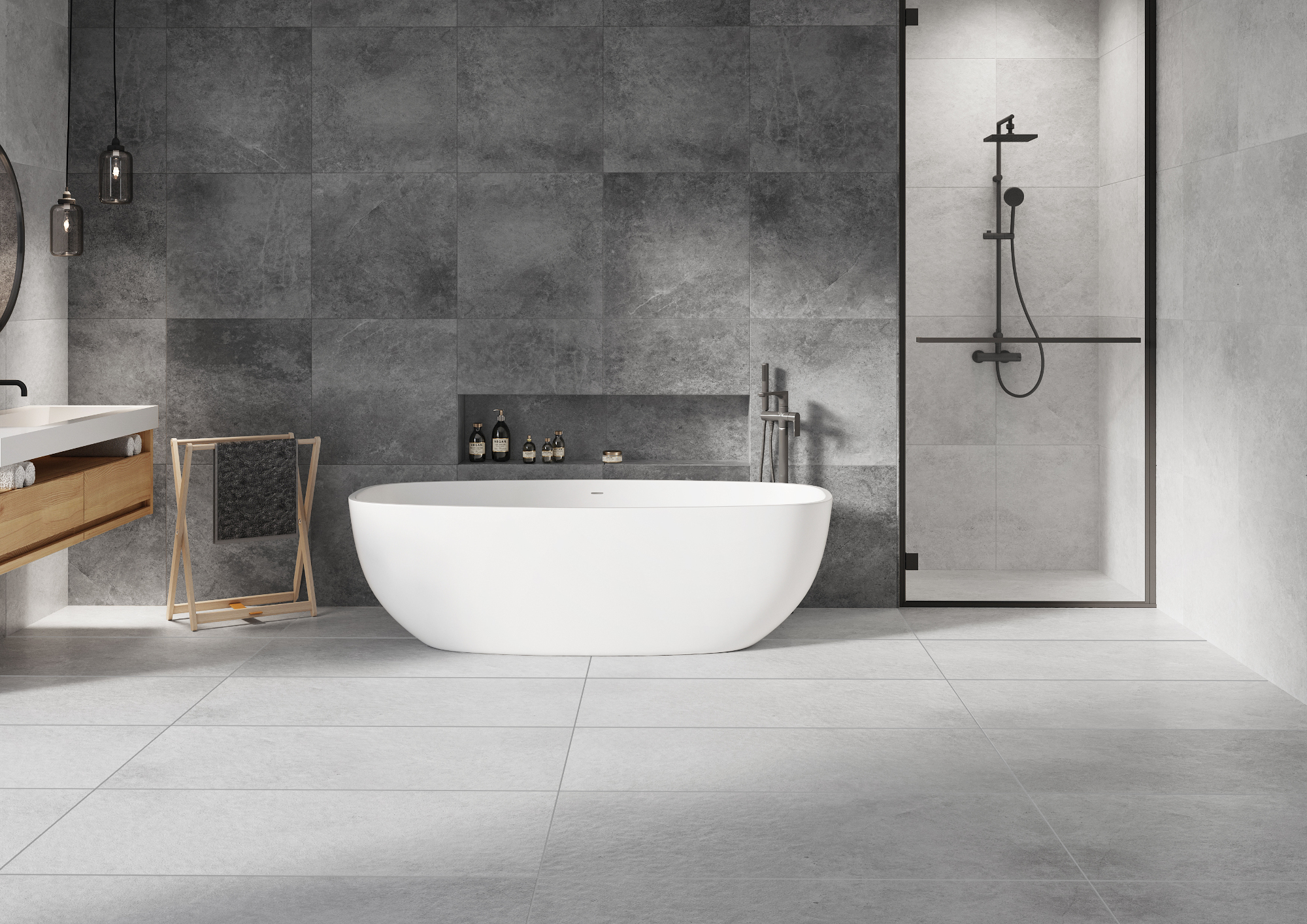 55848 На пол Tacoma Steel Rect 59.7x59.7 - фото 2