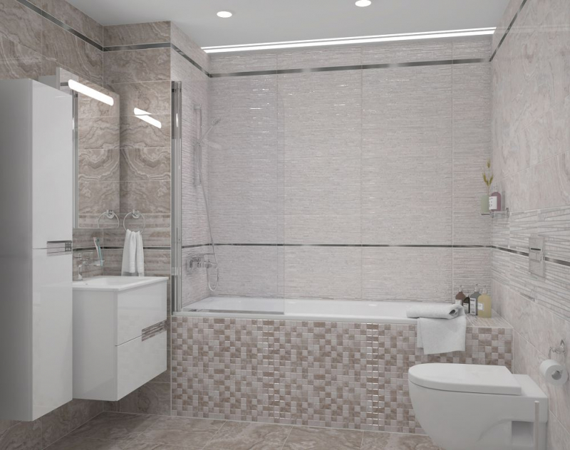 17-10-11-1190 На стену Marmo Бежевая Мозаика - фото 18