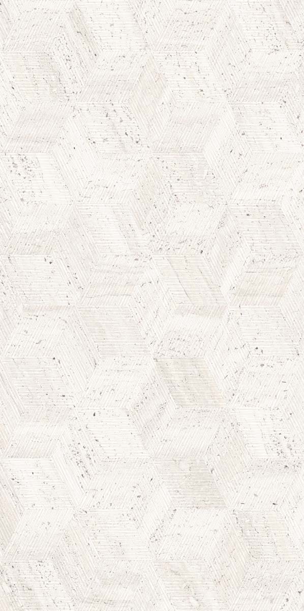 PF60012697 На стену Sensi Roma Cube White Nat Ret 3D 60x120 - фото 2