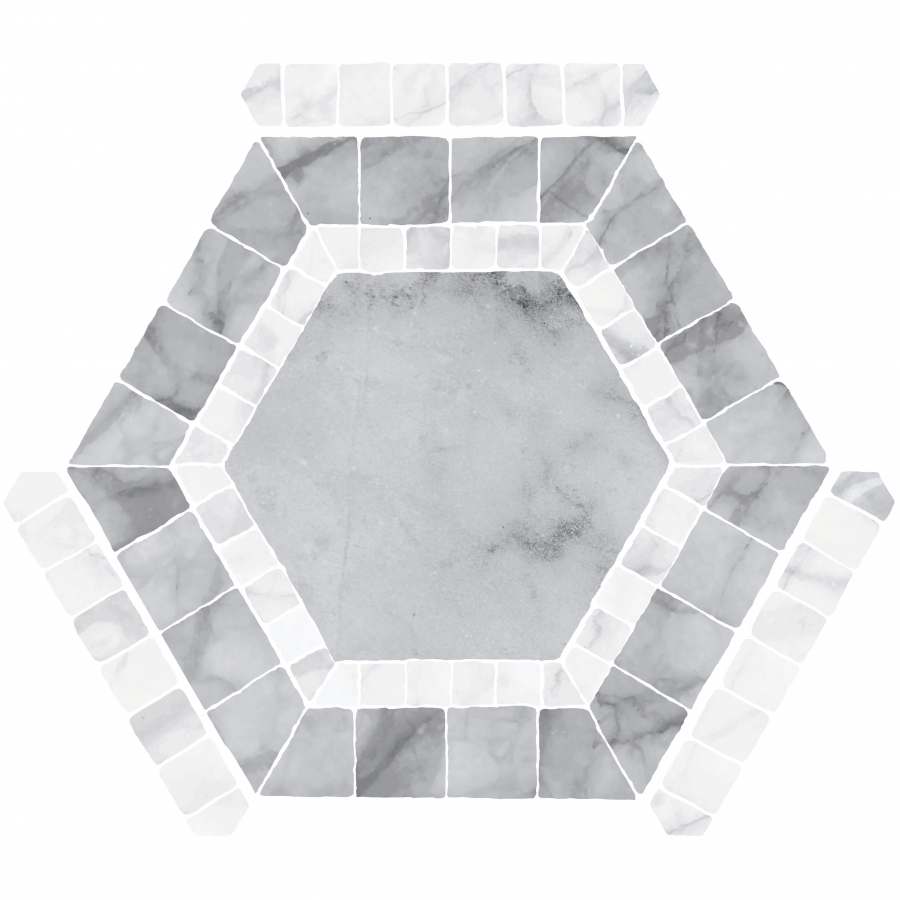 На пол Avant Ibiza Grey 22x25 - фото 7