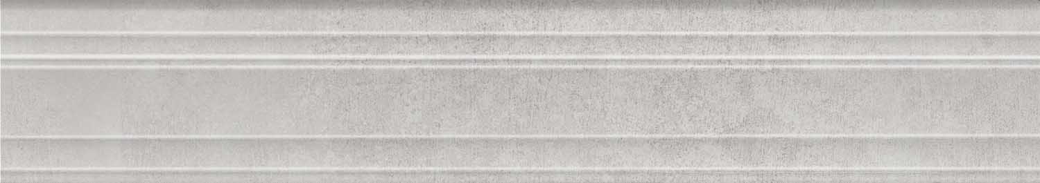 BLF016R Бордюр Догана Багет серый светлый матовый обрезной 40x7.3x2.7 - фото 2