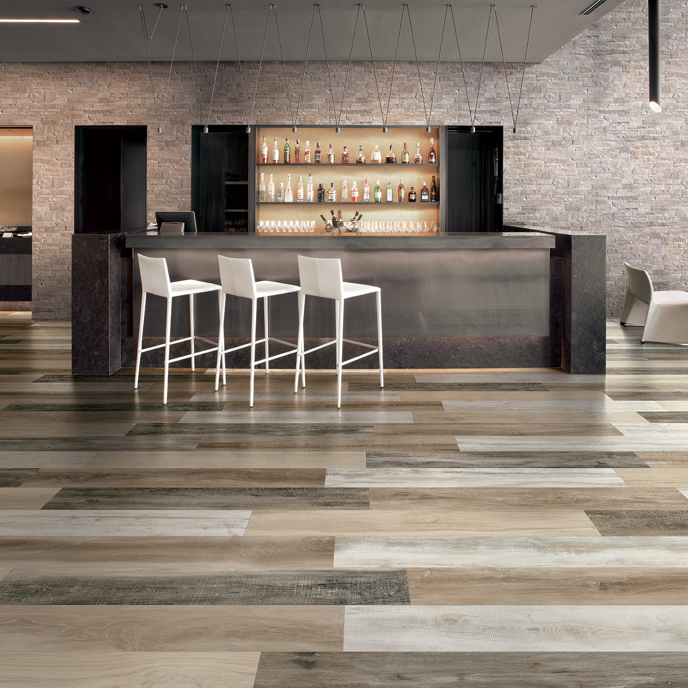 276041 На пол Essenze Larice ret 20x120 - фото 10