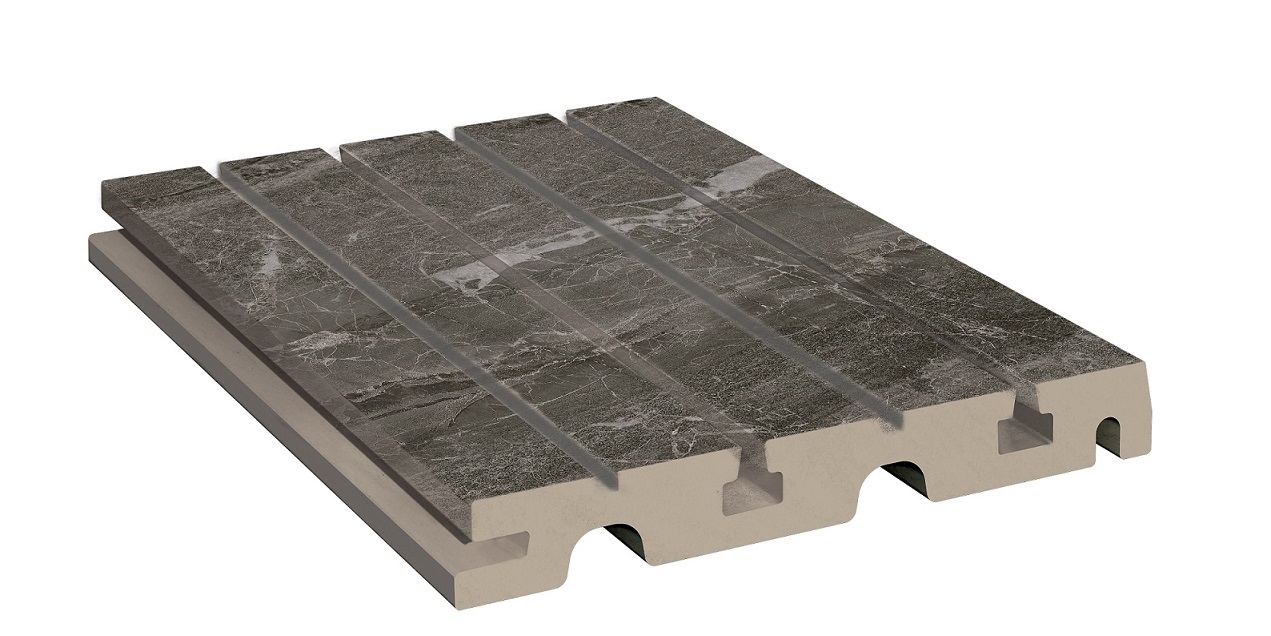 На пол Marble Решетка перелива 426 Moca R11 245х245х30