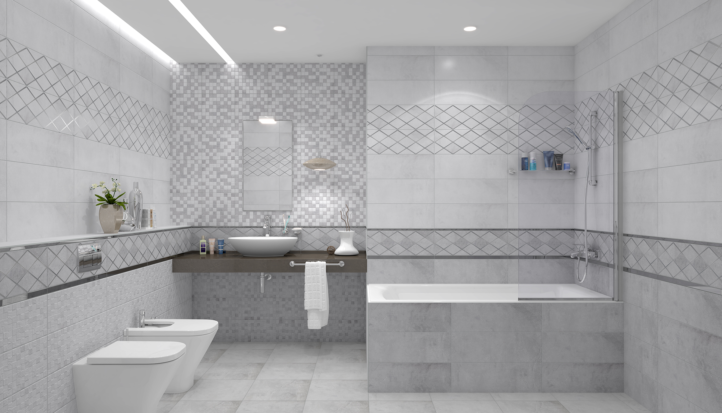 17-01-06-1180 На стену Mizar Темно-Серая - фото 3