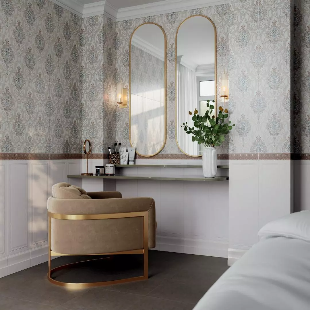 VT/A292/12000R Бордюр Фару Белый Матовый Обрезной - фото 3