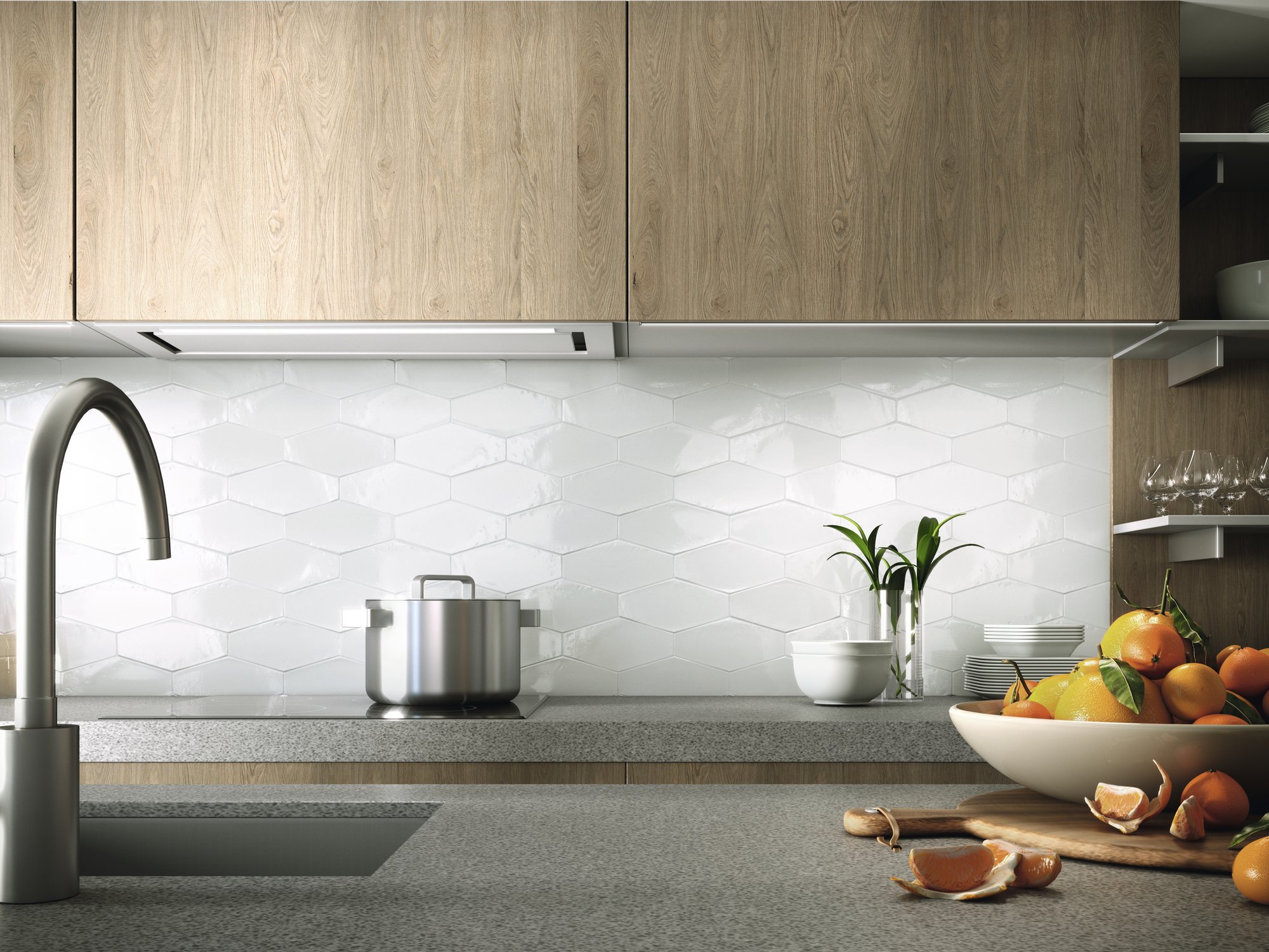 07975-0012 На стену Harlequin Curazao White Mix - фото 6