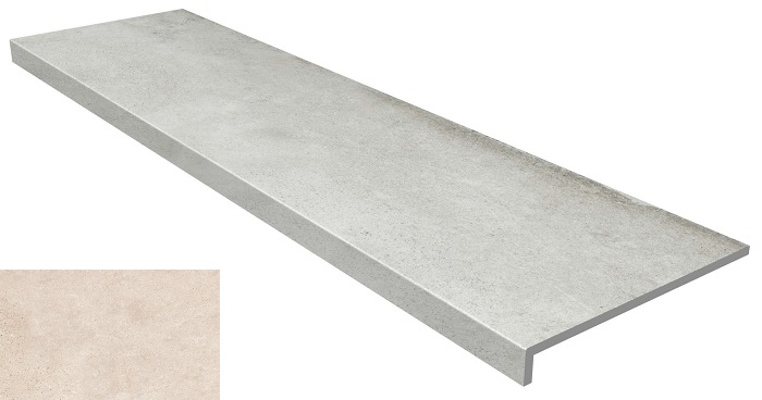 Ступень Urban Фронтальная Anti-Slip Rect. Beige 31x119
