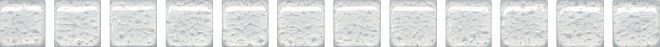 POF010 Бордюр Монте Тиберио Бисер Белый 20x1.4