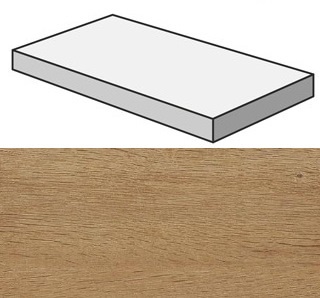 620070000870 Ступень Oak Reserve Pure Scalino Angolare Sx 33x120