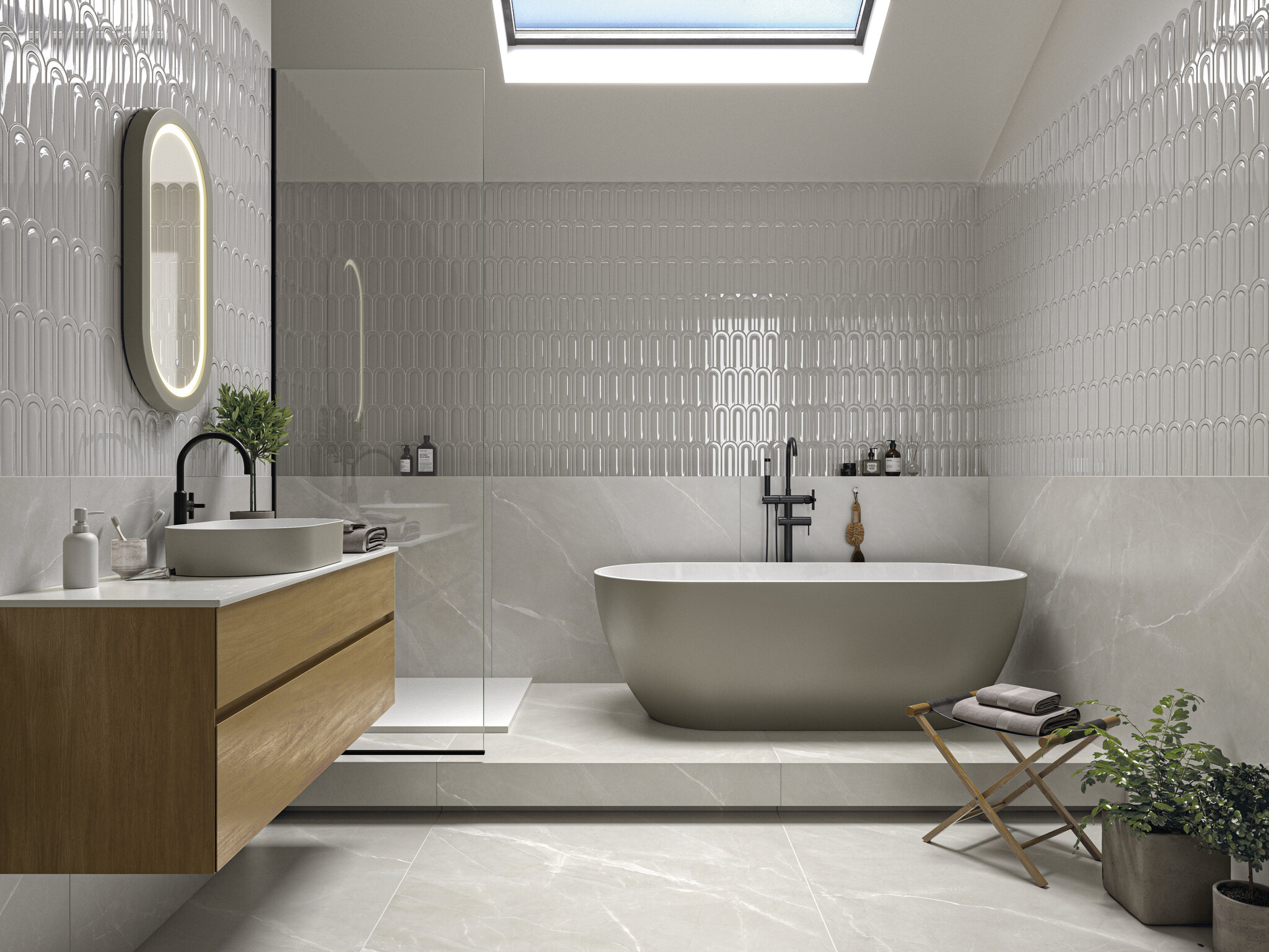 На стену Gala Ivory Brillo 8x21.5 - фото 5