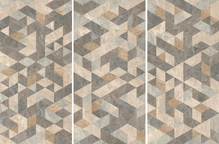 K951329LPR01VTEP Декор Marmostone Микс Гео Лаппато R9 Ректификат 120x60 - фото 4