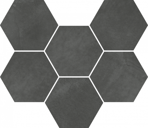 620110000190 Напольная Continuum Petrol Mosaico Hexagon