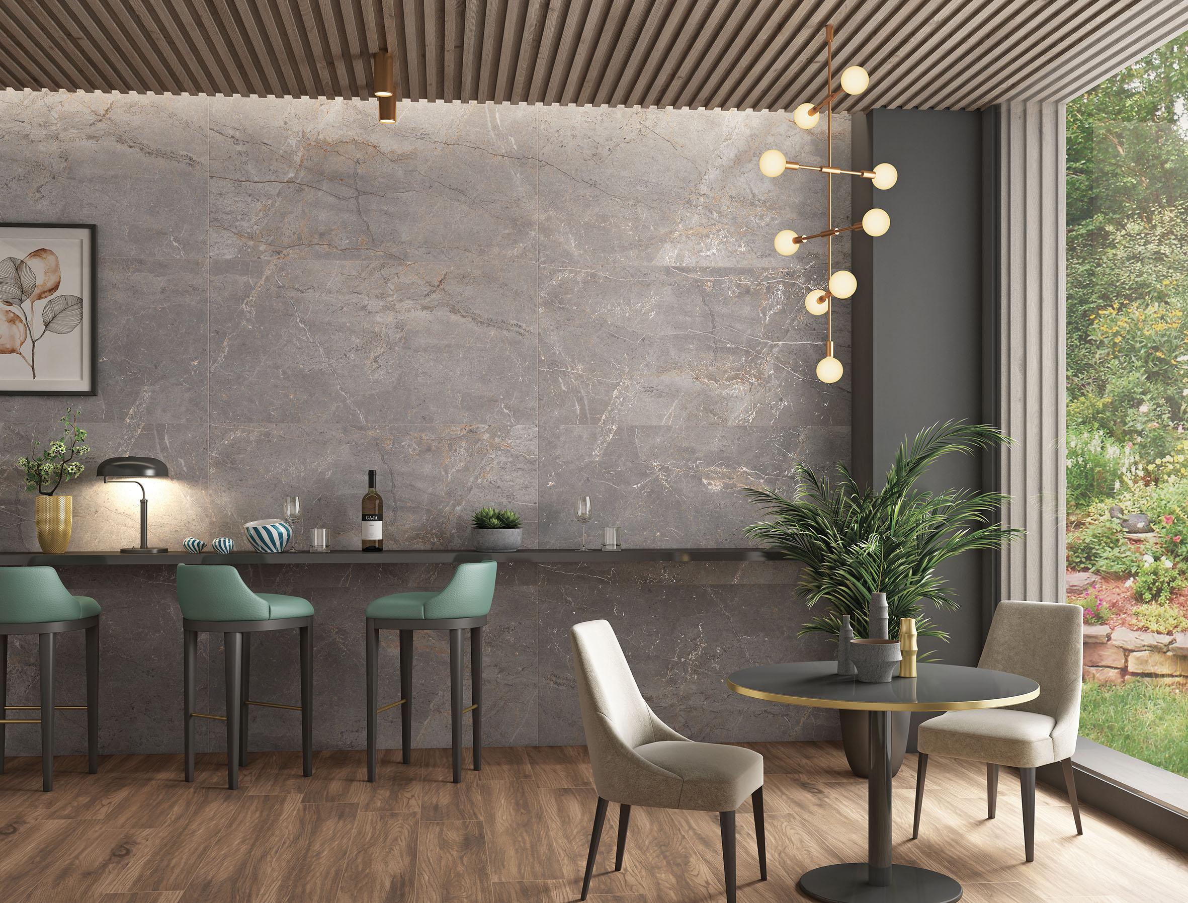 На пол Carved River Gray Карвинг 120 - фото 7