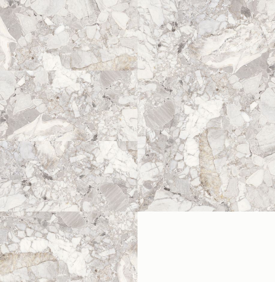 BHC-6006 На пол Aragonite White Semi-Polished 600x1200x10 - фото 2