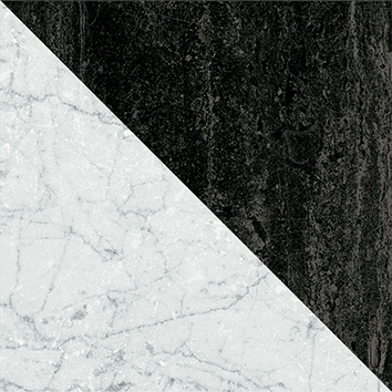 4101199 На пол Dandy Flag Black White 18.6x18.6 - фото 42