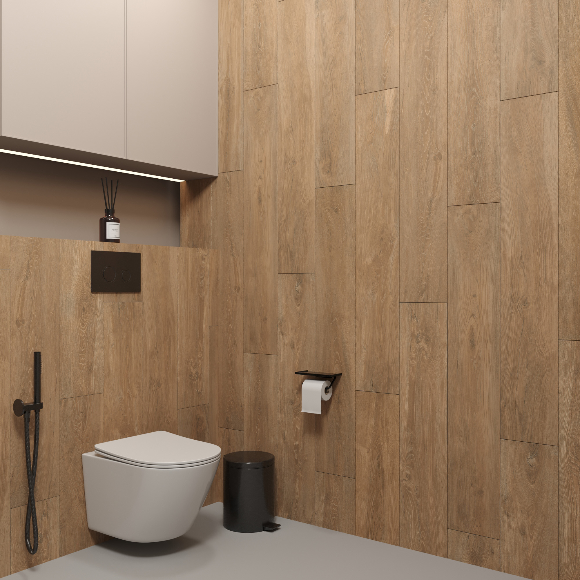 CW-RT11-B На пол Husk Wood Bone Rustic 20x120 - фото 18