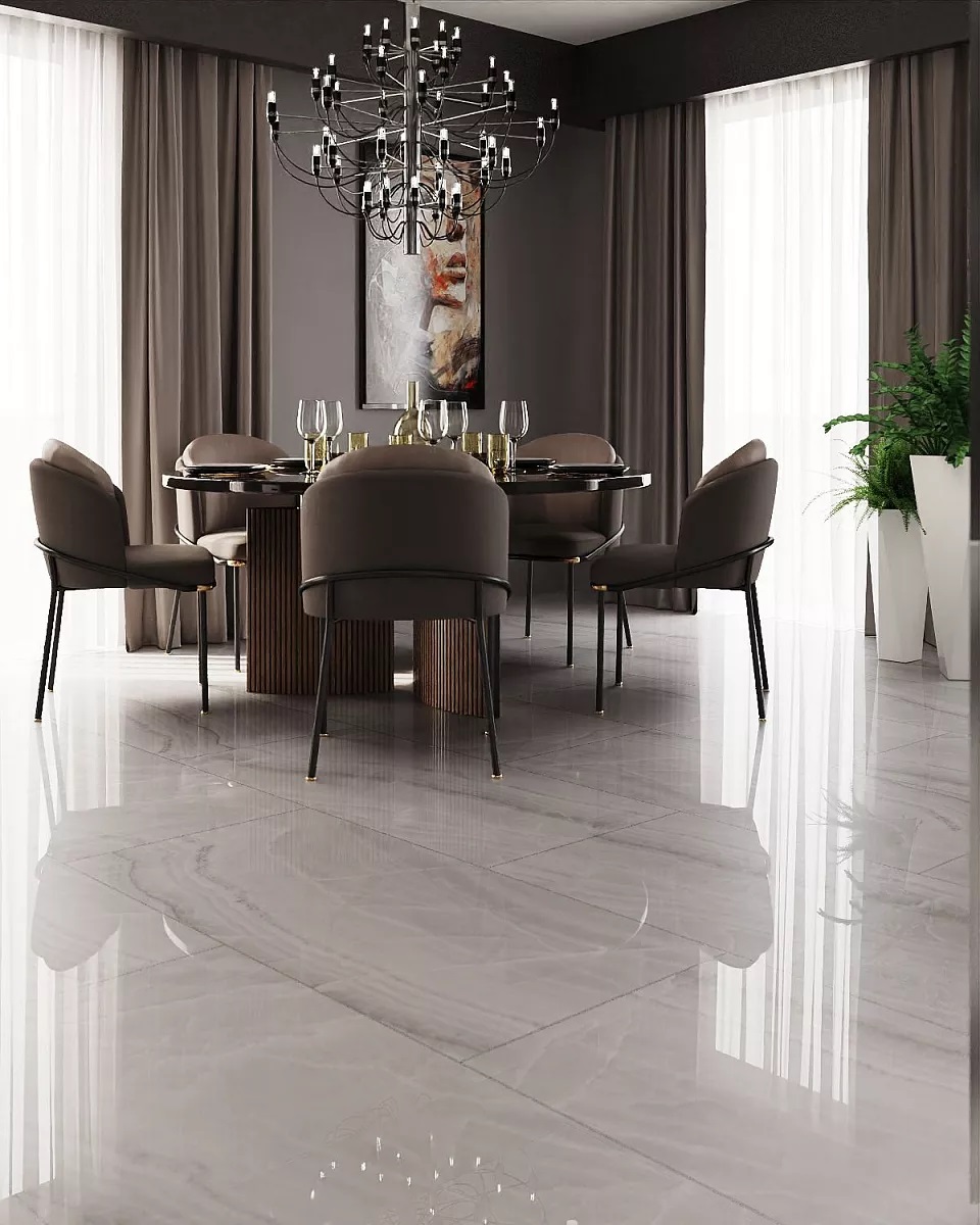 На пол Fort Grey Полированный 100x100 - фото 4