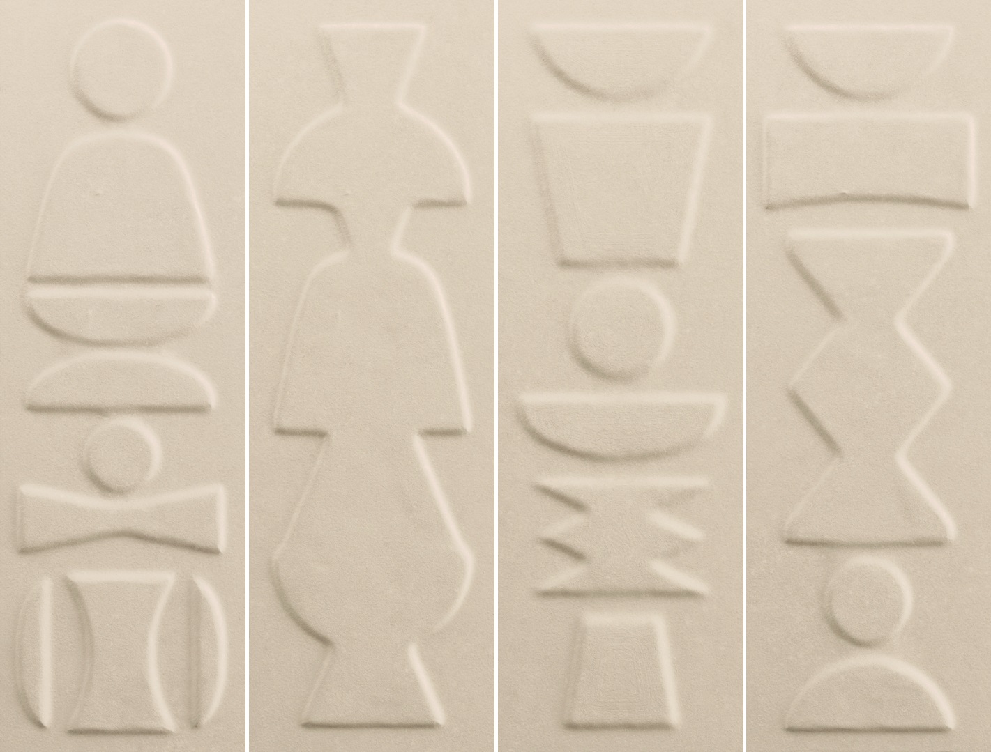 4101221 На стену Nok Totem Ivory 6.5x20