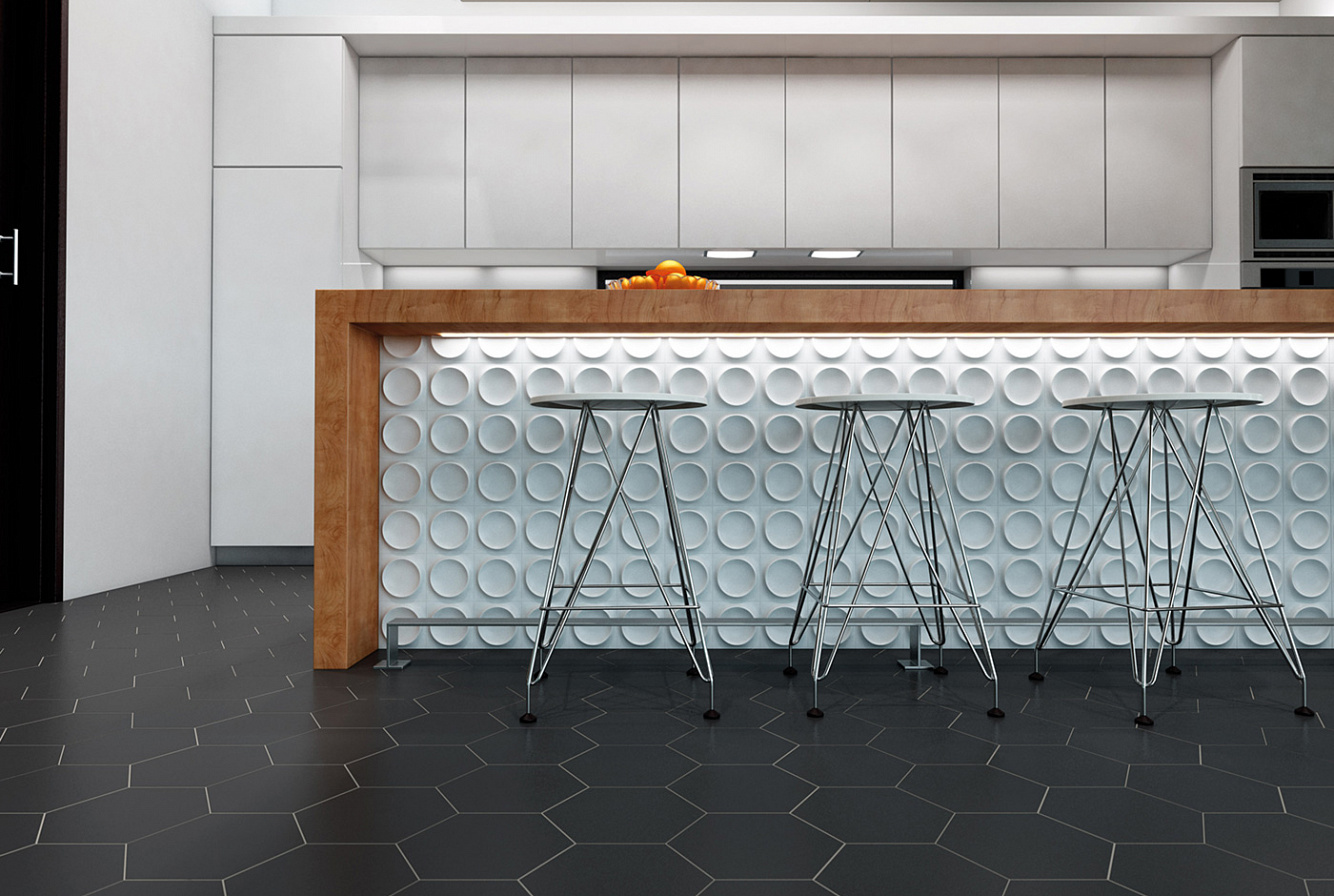 113932 На пол Floor Tiles Hexa Ice White Matt - фото 13